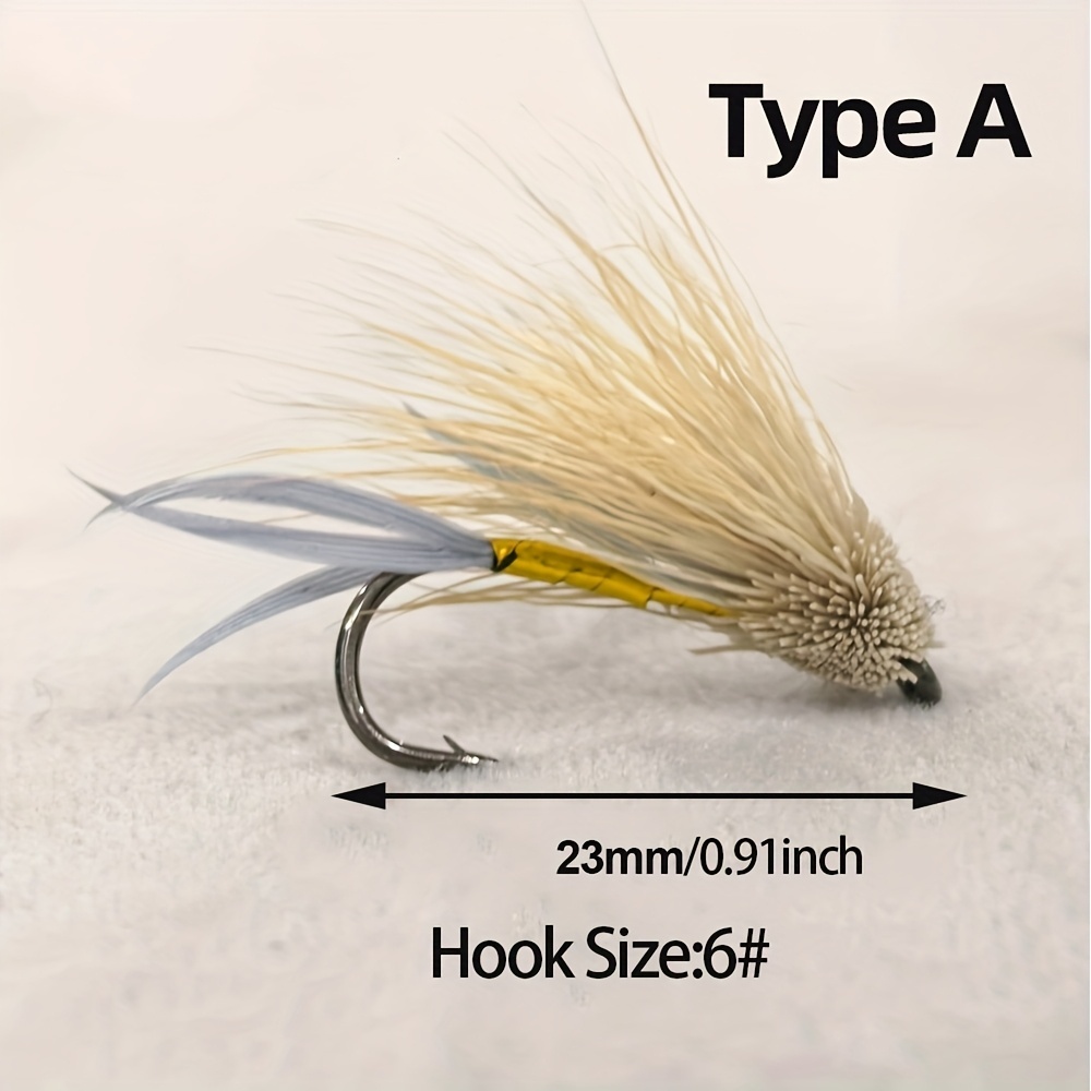 5/6개입 포퍼 호퍼 플라이 낚시 루어 플로팅 드라이  - Fishing Hook Size 리뷰 및 가격