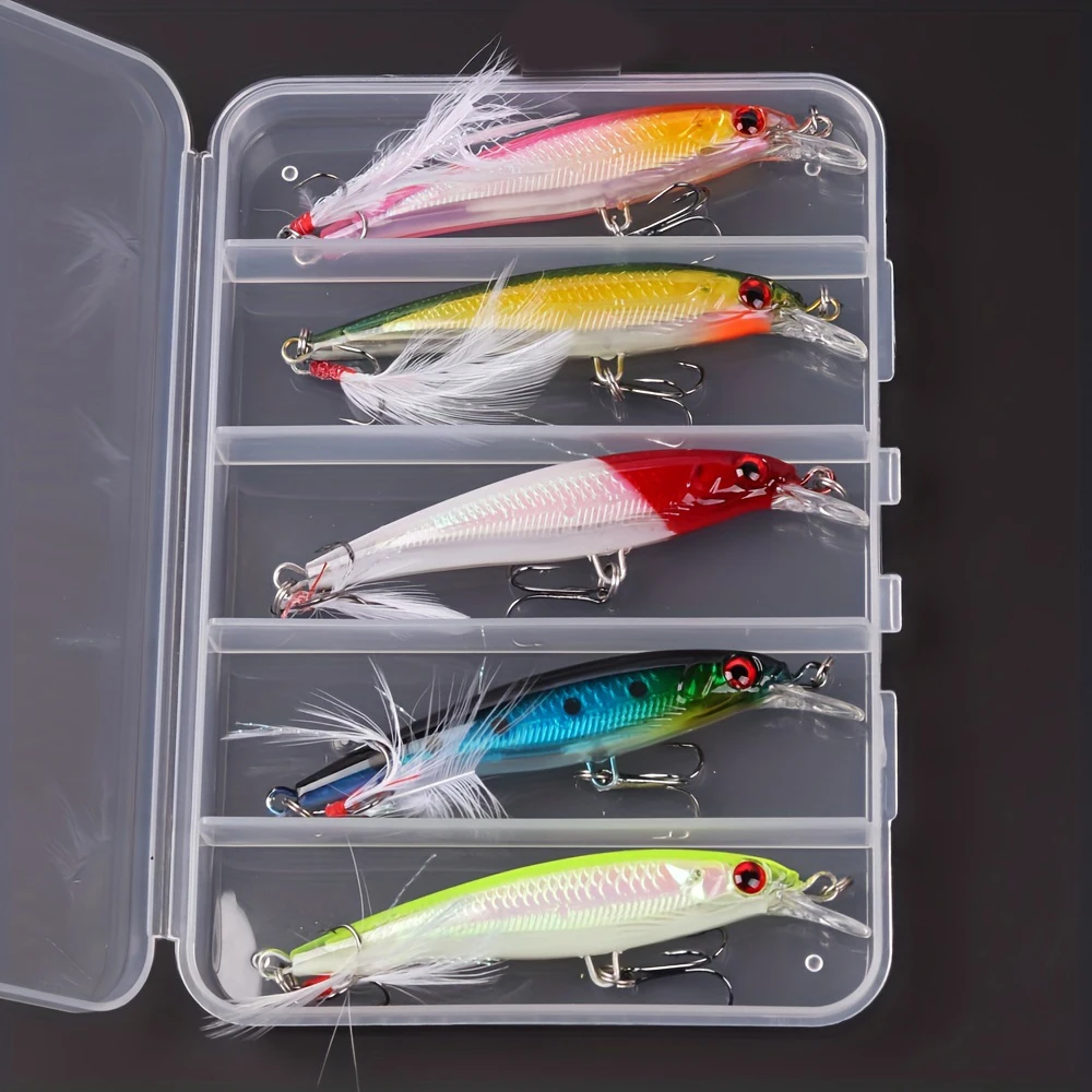 레이저 3D 눈 생체 공학 미노우 낚시 루어, 최대 캐 - Fishing Hook Treble 리뷰 및 가격