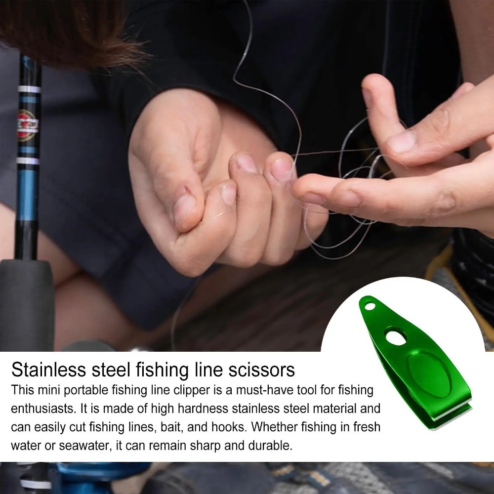 휴대용 낚싯줄 절단기 1개 나일론 카본 와이어 라인 절 - Fishing Hook Sharpener 리뷰 및 가격