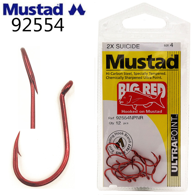 원래 Mustad 바다 낚시 후크 5 팩 92554 지 - Fishing Hook Barbless 리뷰 및 가격